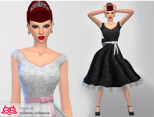 Rockabilly dress lace