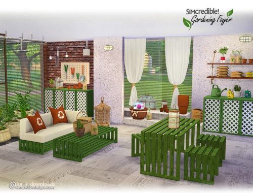 Gardening Foyer decor