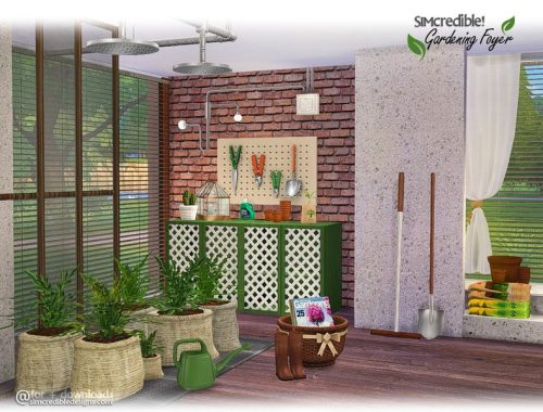 Gardening Foyer decor