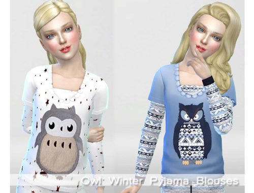 Winter Owl Pyjama Set