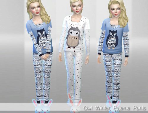 Winter Owl Pyjama Set