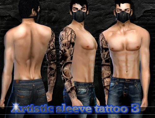 Artistic Full Sleeve Tattoo 3
