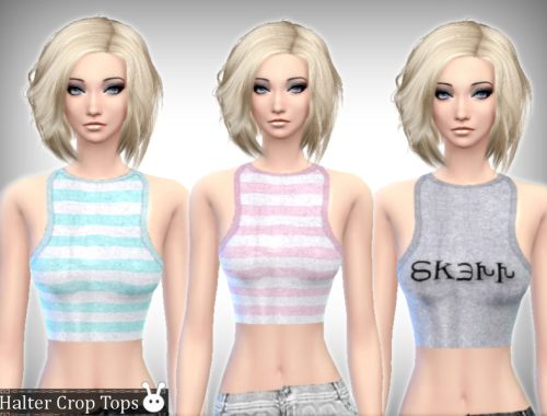 Halter Crop Top