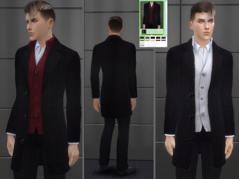 TatyanaName - Suit for males - The Sims 4 Catalog