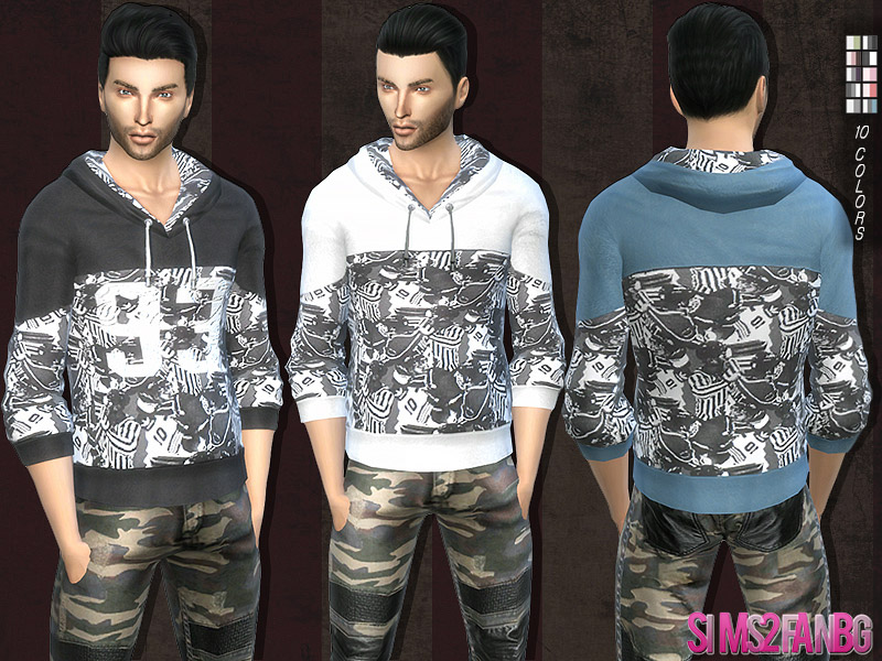 106 - Casual sweatshirt - The Sims 4 Catalog
