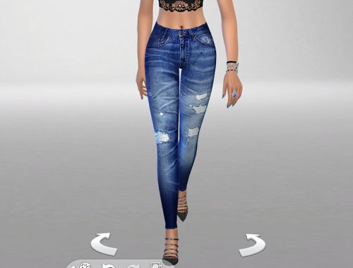 PZC_Distressed Ripped Jeans 09