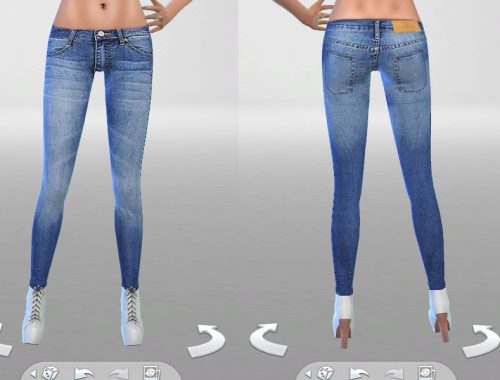 Low Rise Skinny Denim 02