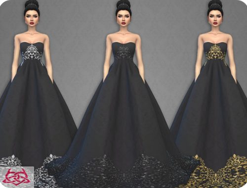Wedding Dress 7 RECOLOR 3 (Needs mesh)
