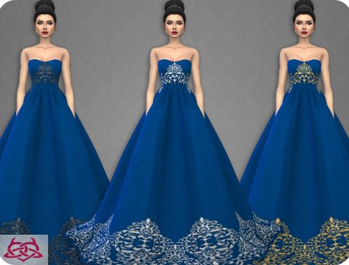 Wedding Dress 7 RECOLOR 3 (Needs mesh)