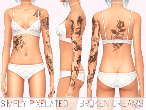 Broken Dreams - Tattoo | SimplyPixelated