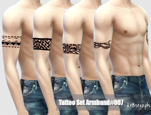 TattooSet Armband#007