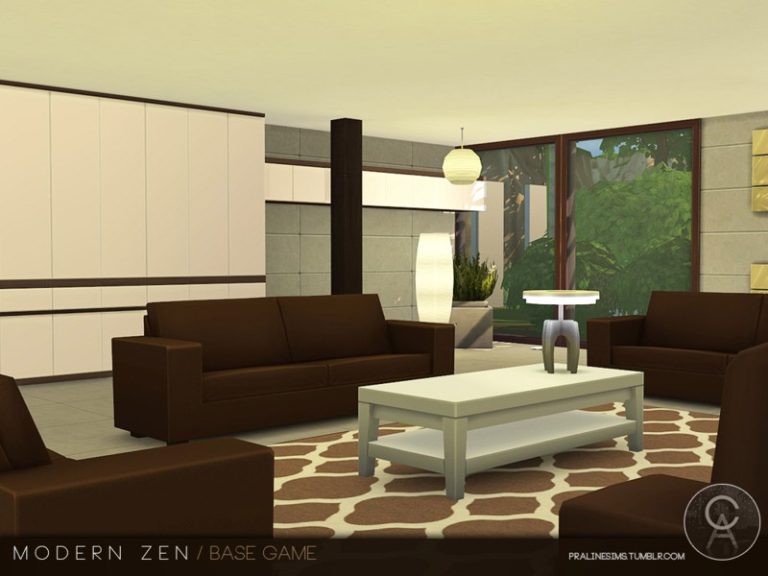 Modern Zen - The Sims 4 Catalog