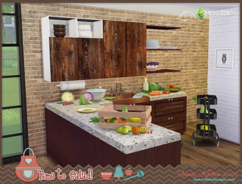 Funny kitchen series - Time to salad