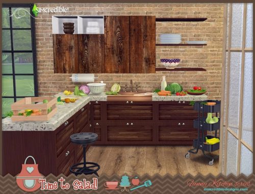 Funny kitchen series - Time to salad