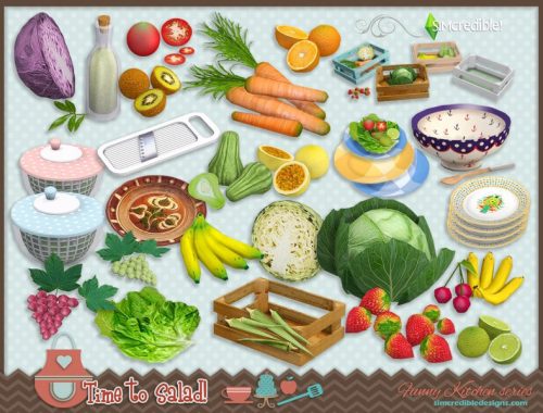 Funny kitchen series - Time to salad