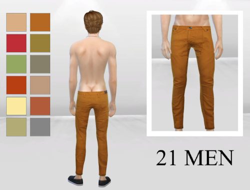 Chinese Charlie Skinny Pants