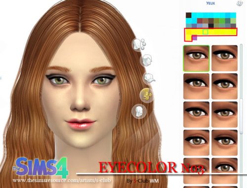 S-Club WM thesims4 eyecolors nondefault replacement 03