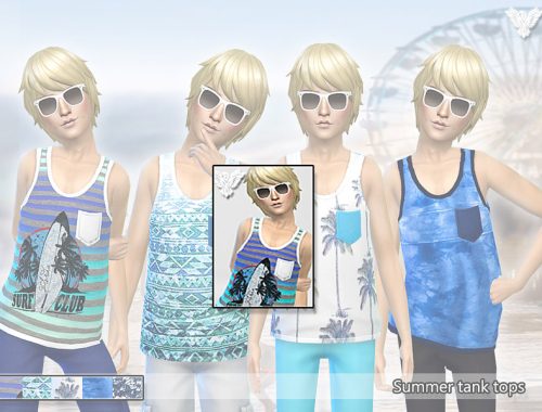 Summer Tank Tops for Boys