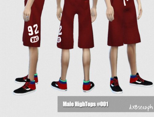 Sneakers HighTops Set#001