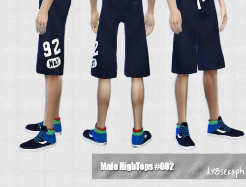 Sneakers HighTops Set#001