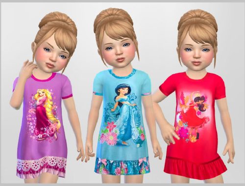 Toddler Princess Nighties