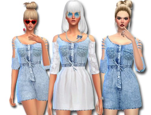 Denim Jeans Dress