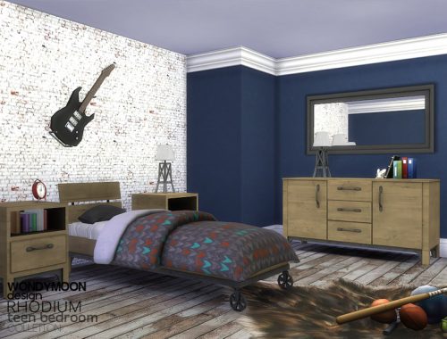 Rhodium Teen Bedroom