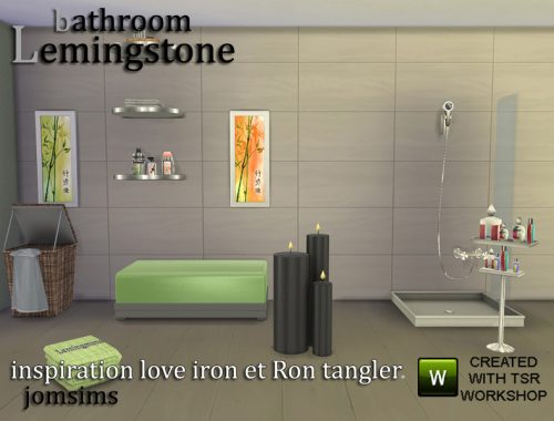 Bathroom lemingstone