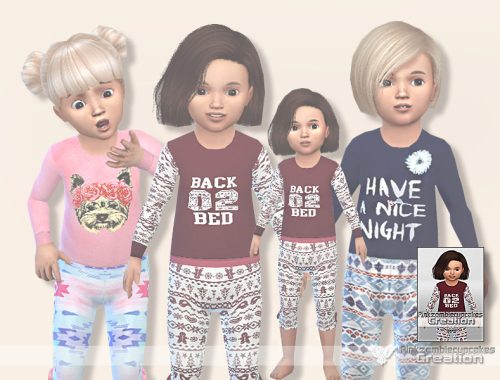 Pyjama Outfit for Toddler Collection 01
