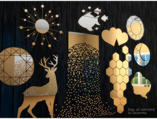 Set of mirrors