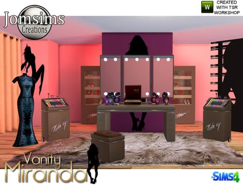 miranda vanity Beauty set