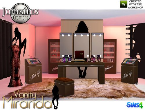 miranda vanity Beauty set