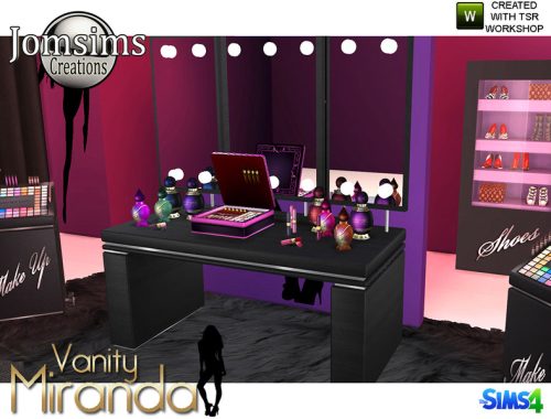 miranda vanity Beauty set