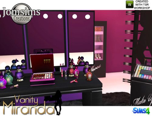 miranda vanity Beauty set