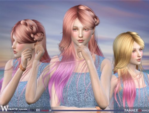 WINGS SIMS4HAIR TEO101 F