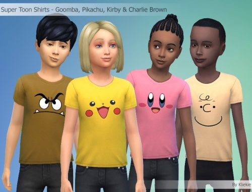 Super Toons Shirts - 24 Characters