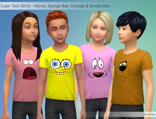 Super Toons Shirts - 24 Characters
