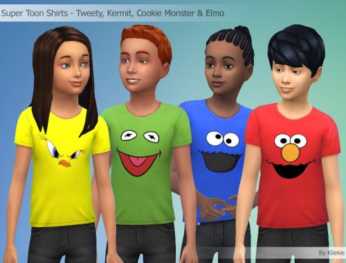 Super Toons Shirts - 24 Characters