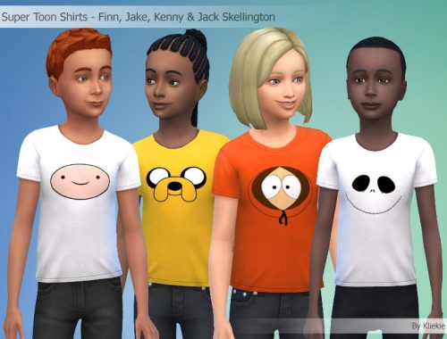 Super Toons Shirts - 24 Characters