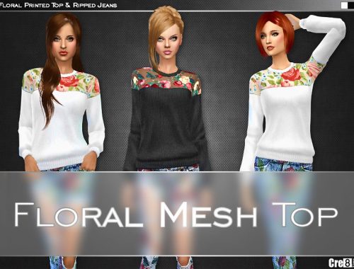 Floral Printed Top and Skinny Jeans - Spa Day GP required