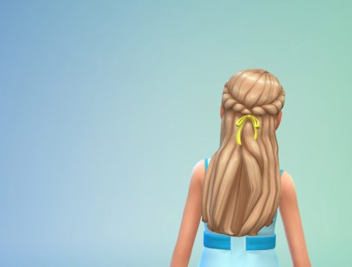 Kjlck - Bow Hair - EA edit