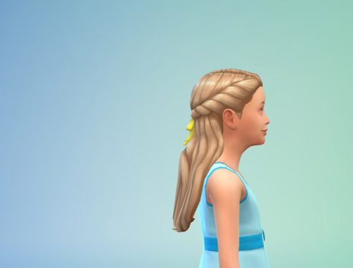 Kjlck - Bow Hair - EA edit