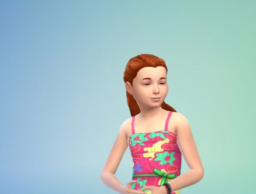 Kjlck - Bow Hair - EA edit