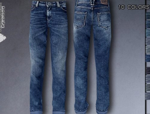 Distressed Denim Jeans for Male