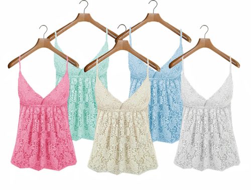 Soft Lace Top-Mesh Required