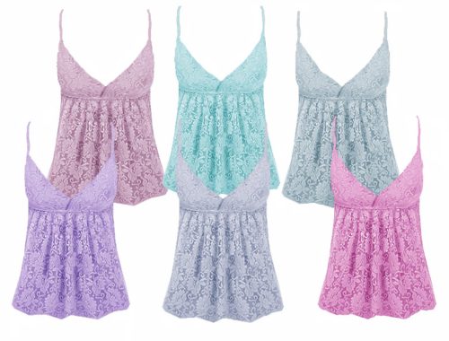 Soft Lace Top-Mesh Required