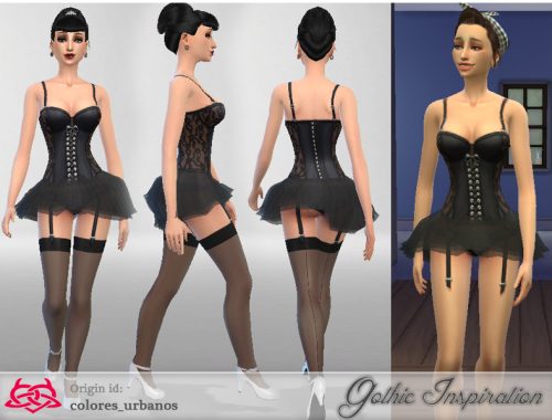 CORSET TUTU