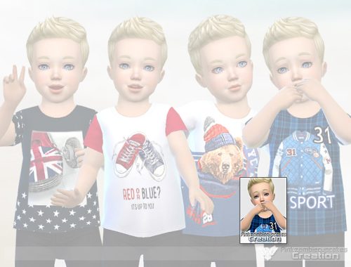 Toddler Boy T-shirt Collection 01