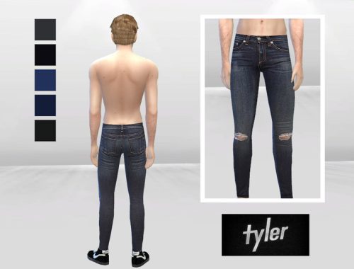 Little Rocker Distressed Skinny Jeans