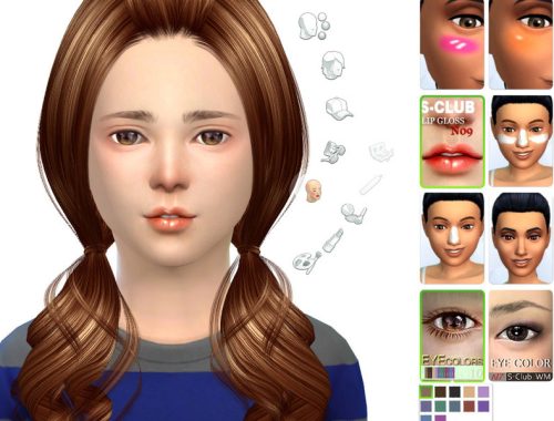 S-Club LL ts4 eyecolors 10